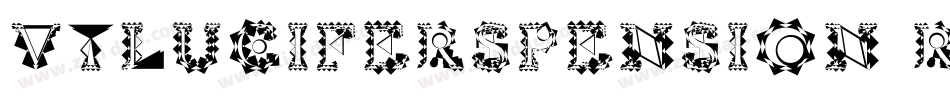 VTLucifersPension Roman字体转换